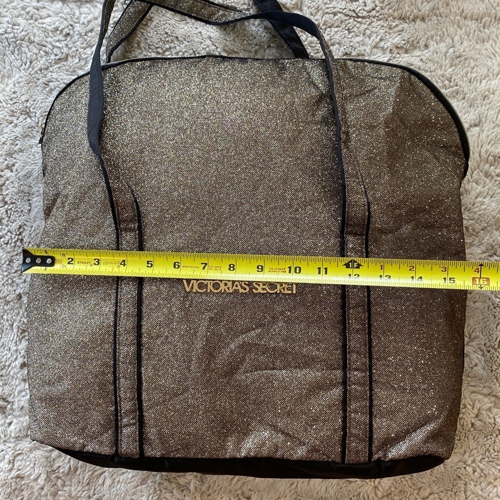 Victoria's Secret Women’s Tote Bag Shimmering Gold - Picture 4 of 5